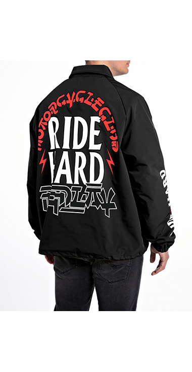RIDE HARD バイカー ウインドウジャケット 詳細画像